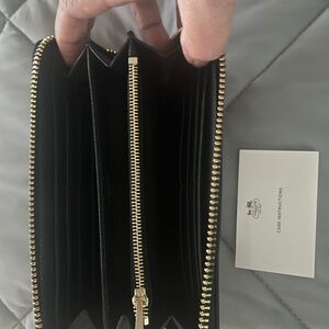 Coach Animal Print zippy wallet